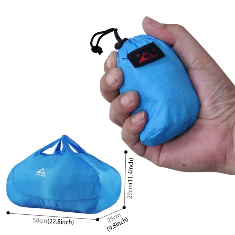 1336 Outdoor Climbing Portable Foldable Anti-splash Bag Ultralight Handheld Travel Bag (Blue)