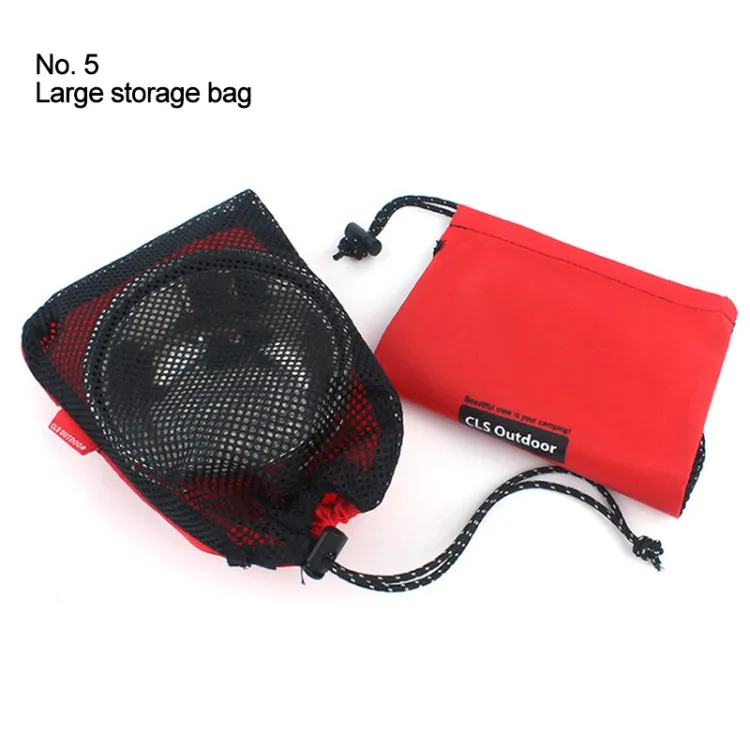 5 in 1 Multi-function Travel Portable Storage Camping Accessories Sorting Net Bag Set