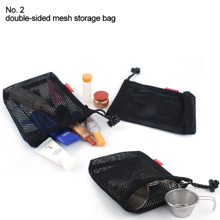 5 in 1 Multi-function Travel Portable Storage Camping Accessories Sorting Net Bag Set