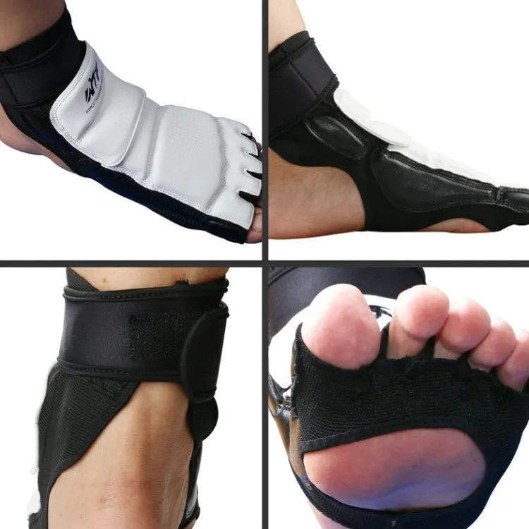 A Pair Taekwondo Boxing Half-toe Foot Guard, Specification: L Foot Cover (Size 37-39)