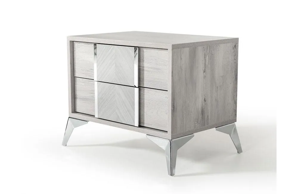 Alexa Italian Modern Dresser Gray