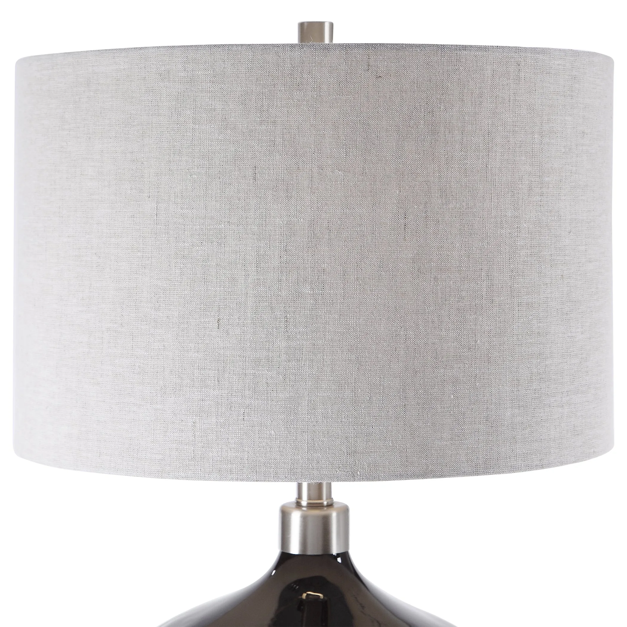 Ampara Deep Charcoal Table Lamp