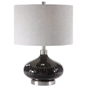 Ampara Deep Charcoal Table Lamp