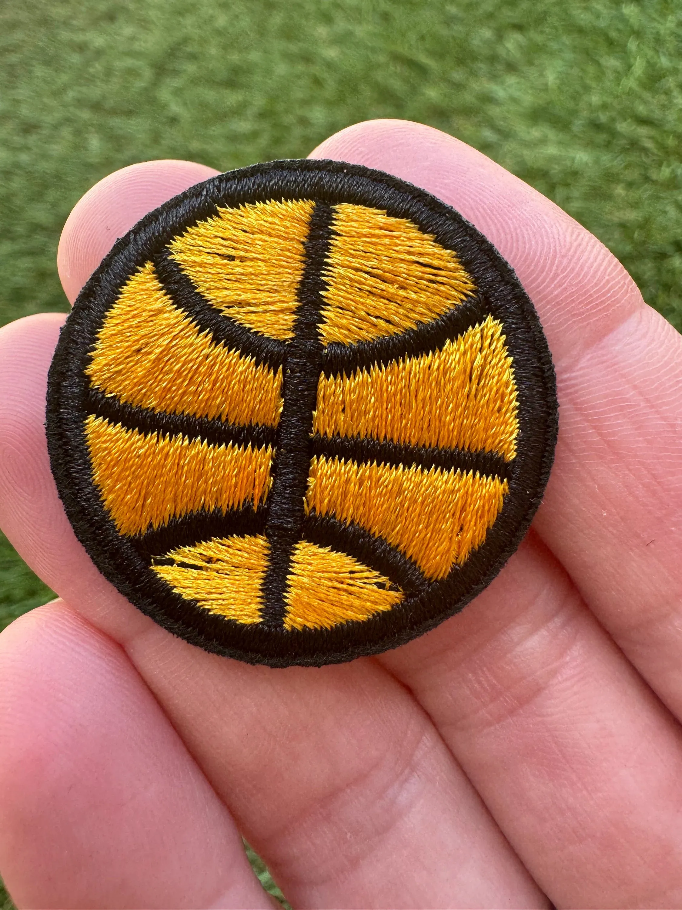 Basketball Iron On Patches