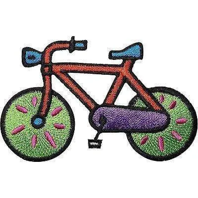 Bicycle Embroidered Iron On Patch Sew On Patch Cycling Bike Clothing Hat Trousers Badge