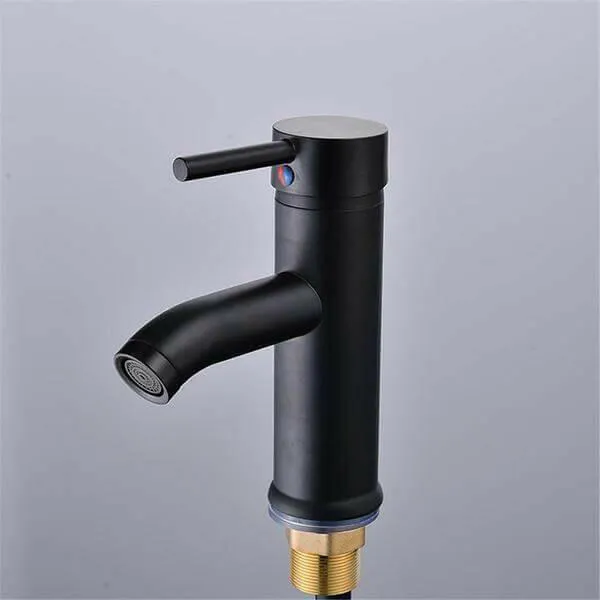 Black Matte Finish Stainless Steel Faucet