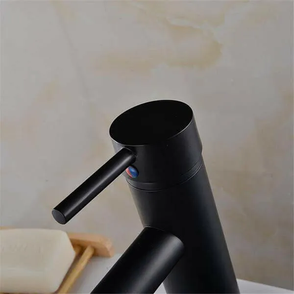 Black Matte Finish Stainless Steel Faucet