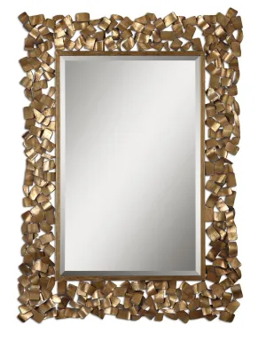 Capulin Antique Gold Mirror