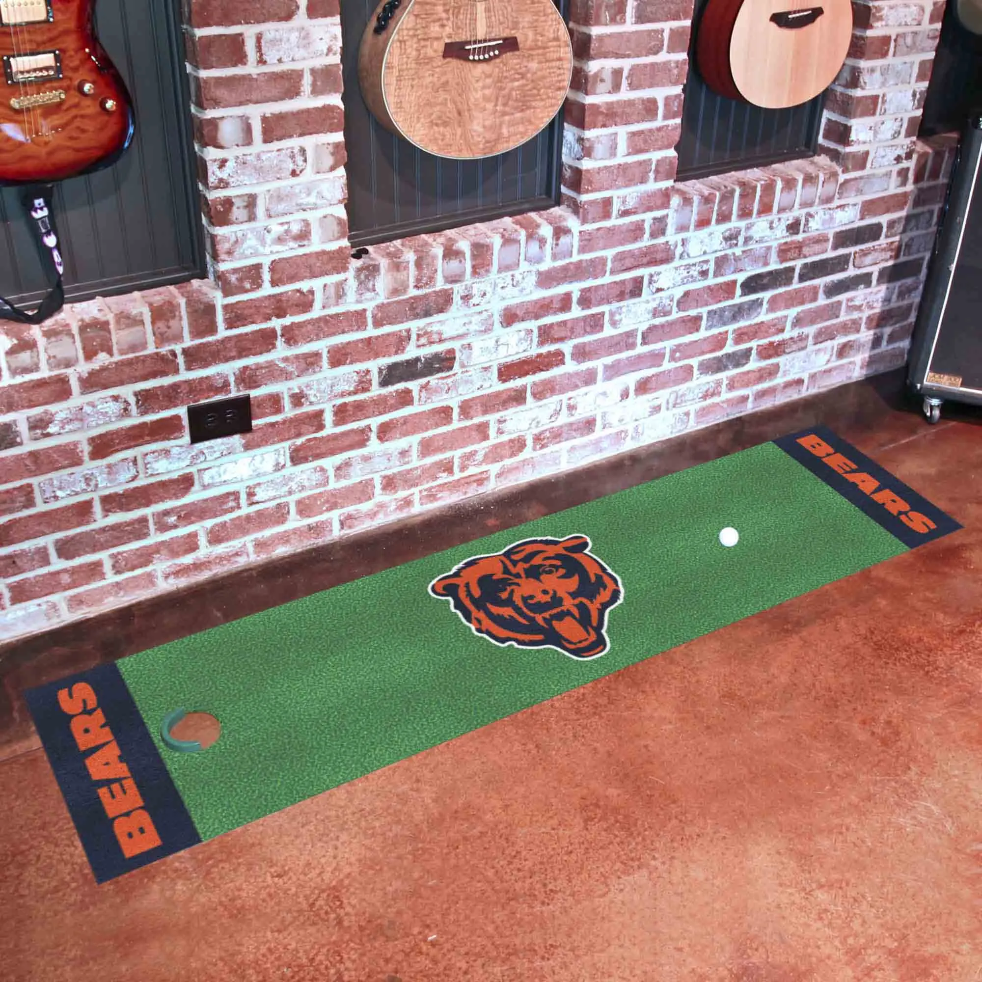 Chicago Bears Putting Green Mat - 1.5ft. x 6ft.