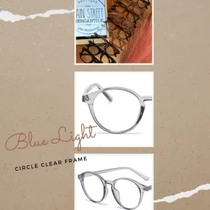 Circle clear frame