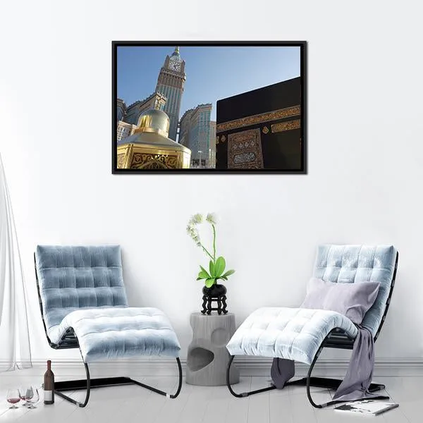 Clock Tower  Mecca Canvas Wall Art