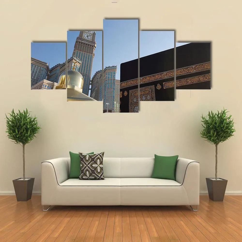 Clock Tower  Mecca Canvas Wall Art