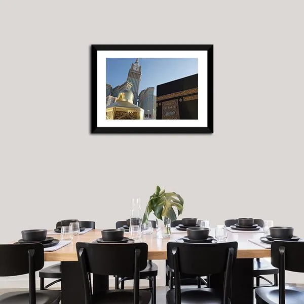 Clock Tower  Mecca Canvas Wall Art