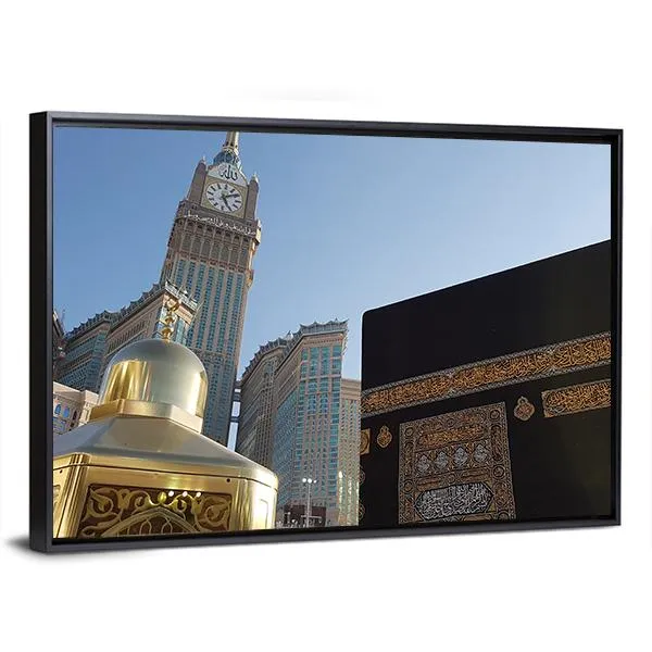 Clock Tower  Mecca Canvas Wall Art