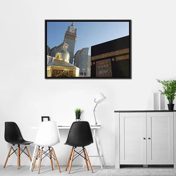 Clock Tower  Mecca Canvas Wall Art