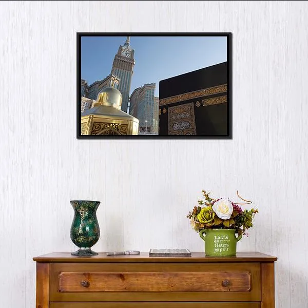 Clock Tower  Mecca Canvas Wall Art