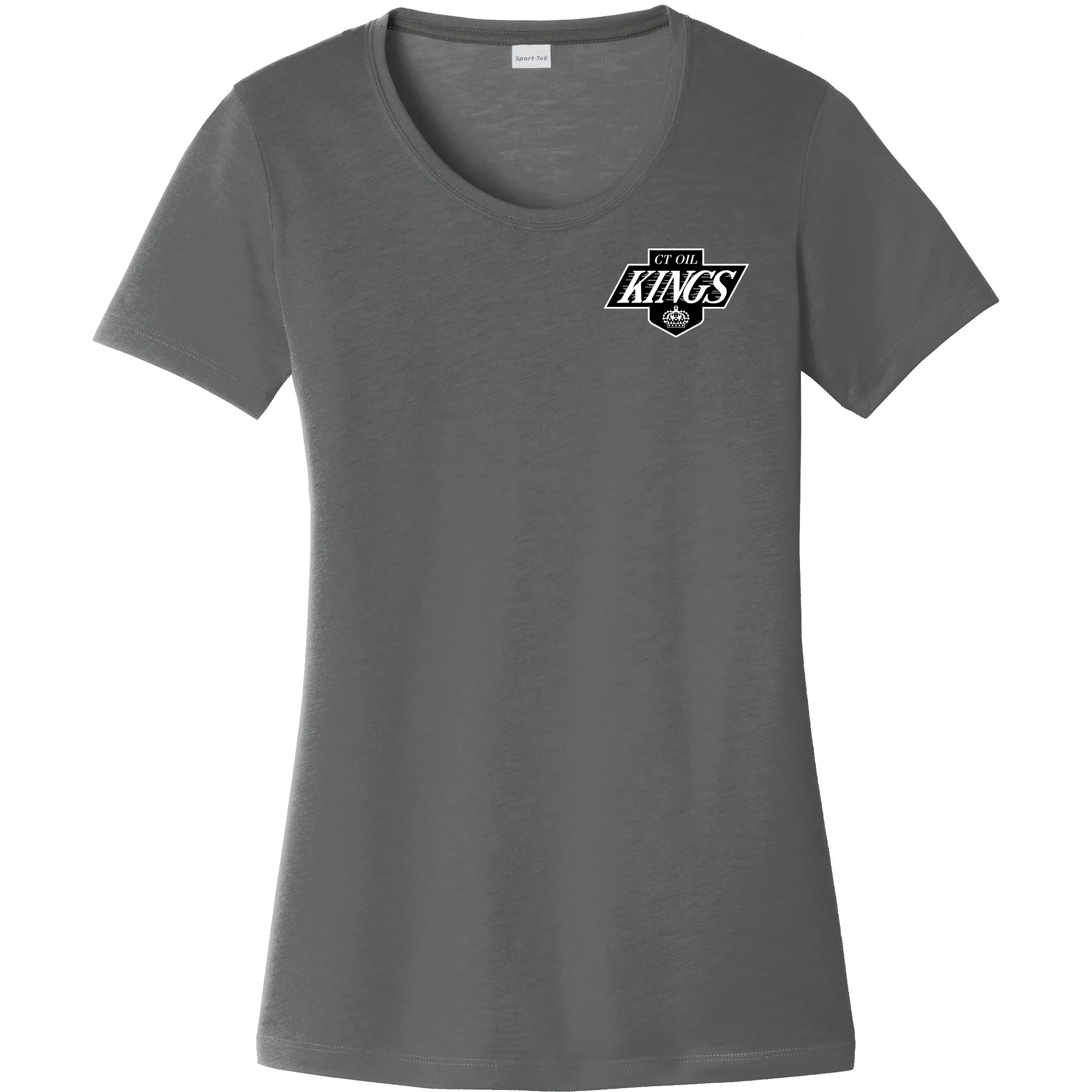 CT Oil Kings Ladies PosiCharge Competitor Cotton Touch Scoop Neck Tee