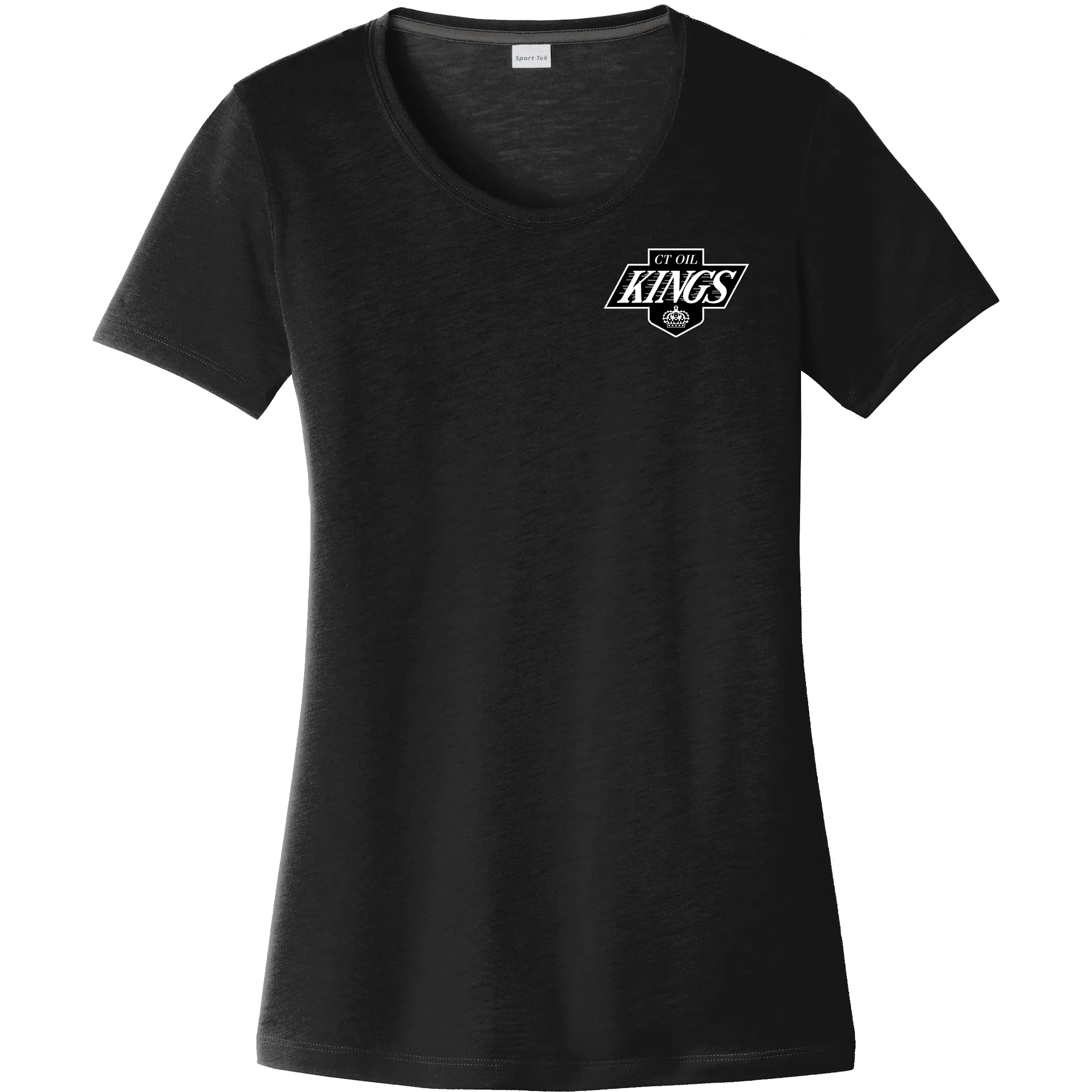 CT Oil Kings Ladies PosiCharge Competitor Cotton Touch Scoop Neck Tee