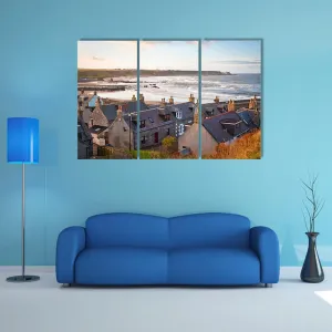 Cullen Town  Scotland Canvas Wall Art