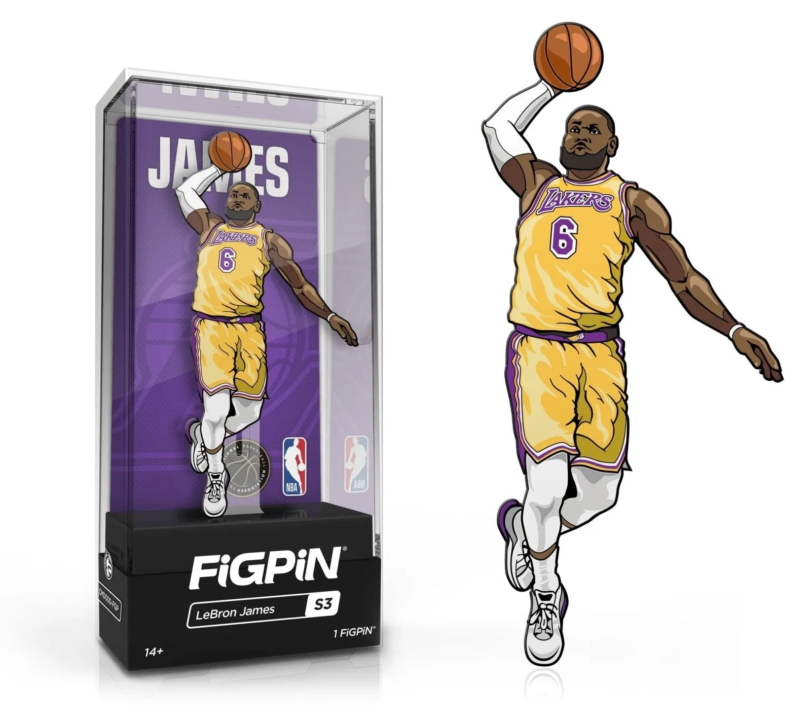 FiGPiN Enamel Pin - NBA - Select Figure(s)