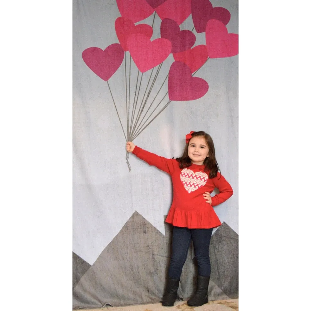 Floating In Love Poseable Printed Backdrop