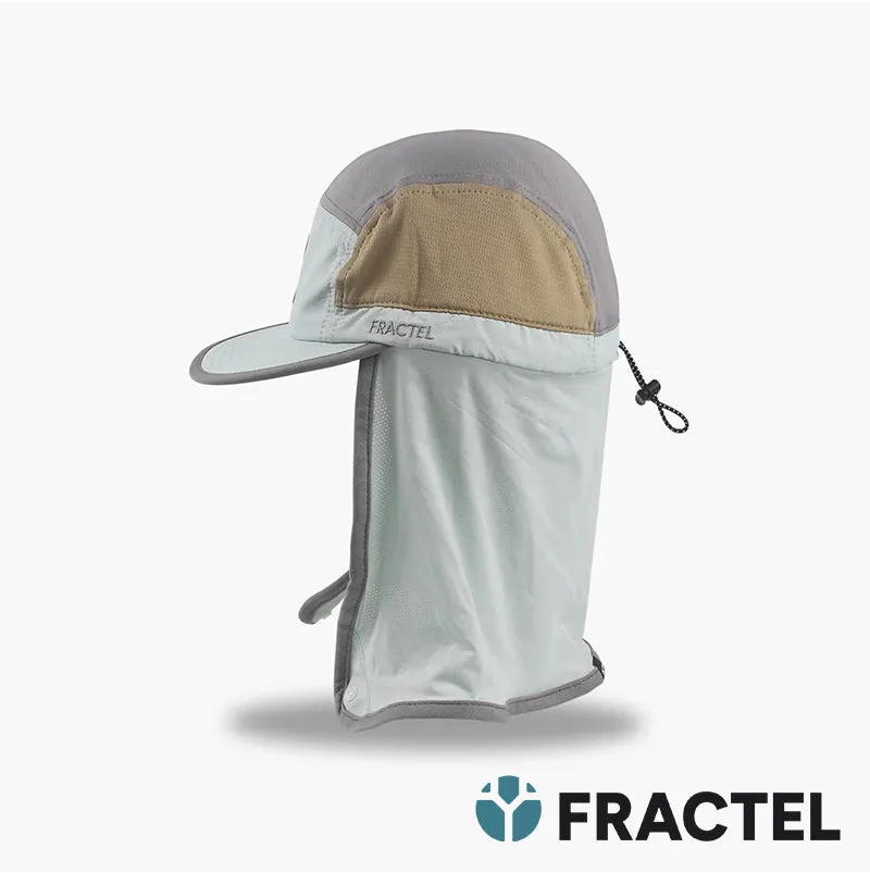 Fractel L-Series TESSELLATE Comfortable and Durable Unisex Legionnaire Cap for Running, Cycling, Hiking and Gym Exercises