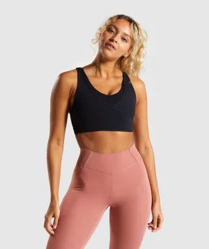 Gymshark Studio Sports Bra - Black