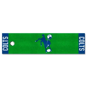 Indianapolis Colts Putting Green Mat - 1.5ft. x 6ft., NFL Vintage