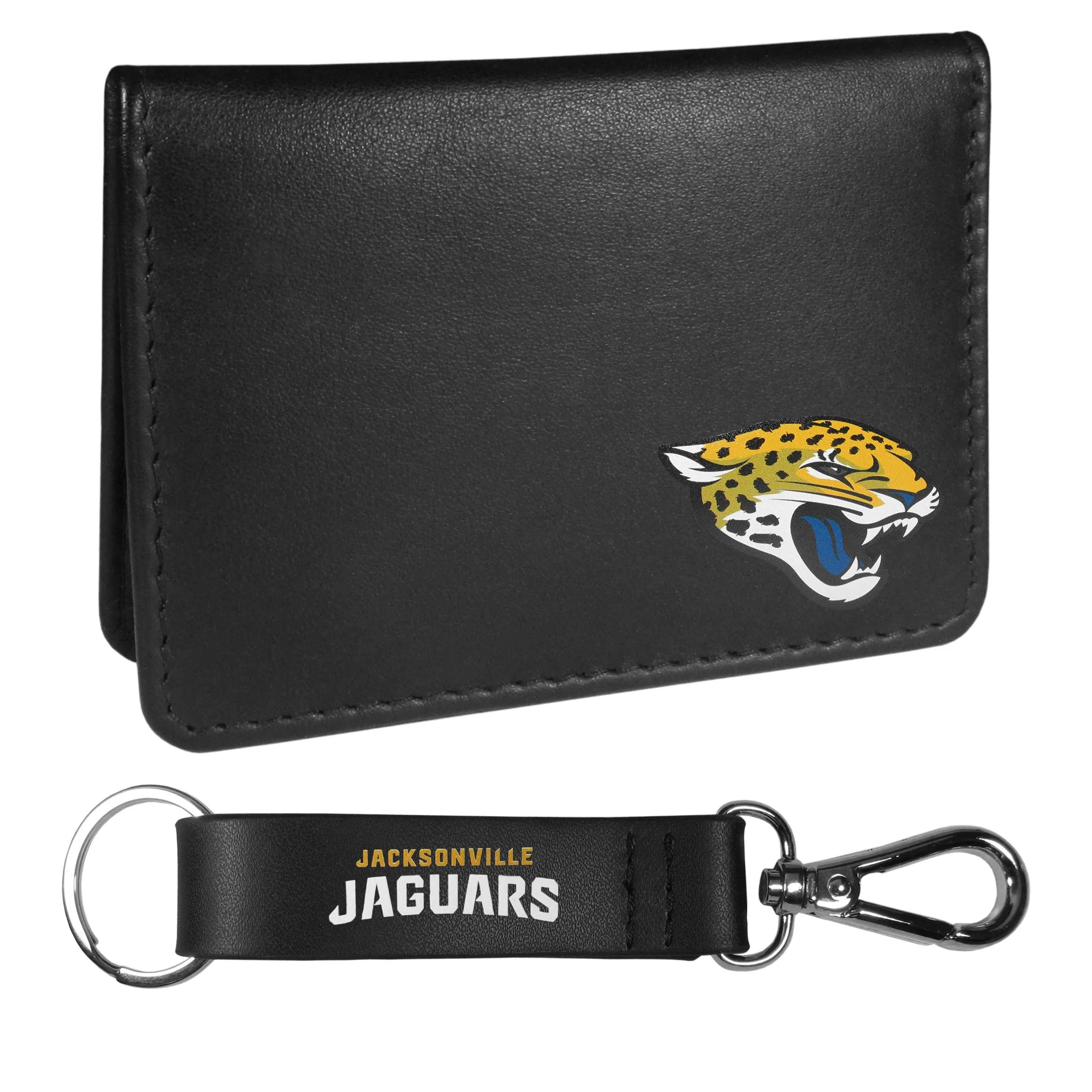 Jacksonville Jaguars Weekend Bi-fold Wallet & Strap Key Chain