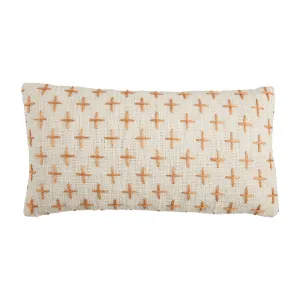 Lumbar Embroidered Pillow