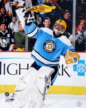 Marc-Andre Fleury "Steeler Pride" (2009) Pittsburgh Penguins Premium Poster Print - Photofile Inc.