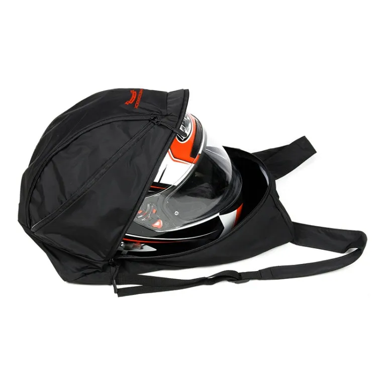 MESOROCK MTXB1015 Motorcycle Riding Helmet Bag Nylon Waterproof Backpack(Black)