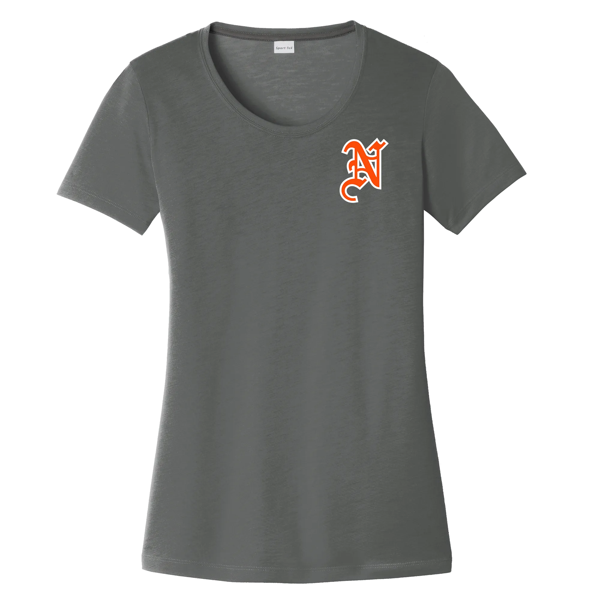 Midd North Hockey Ladies PosiCharge Competitor Cotton Touch Scoop Neck Tee