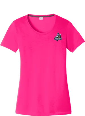 Mon Valley Thunder Ladies PosiCharge Competitor Cotton Touch Scoop Neck Tee