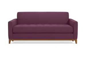 Monroe Drive Apartment Size Sofa :: Leg Finish: Pecan / Size: Apartment Size - 68"w