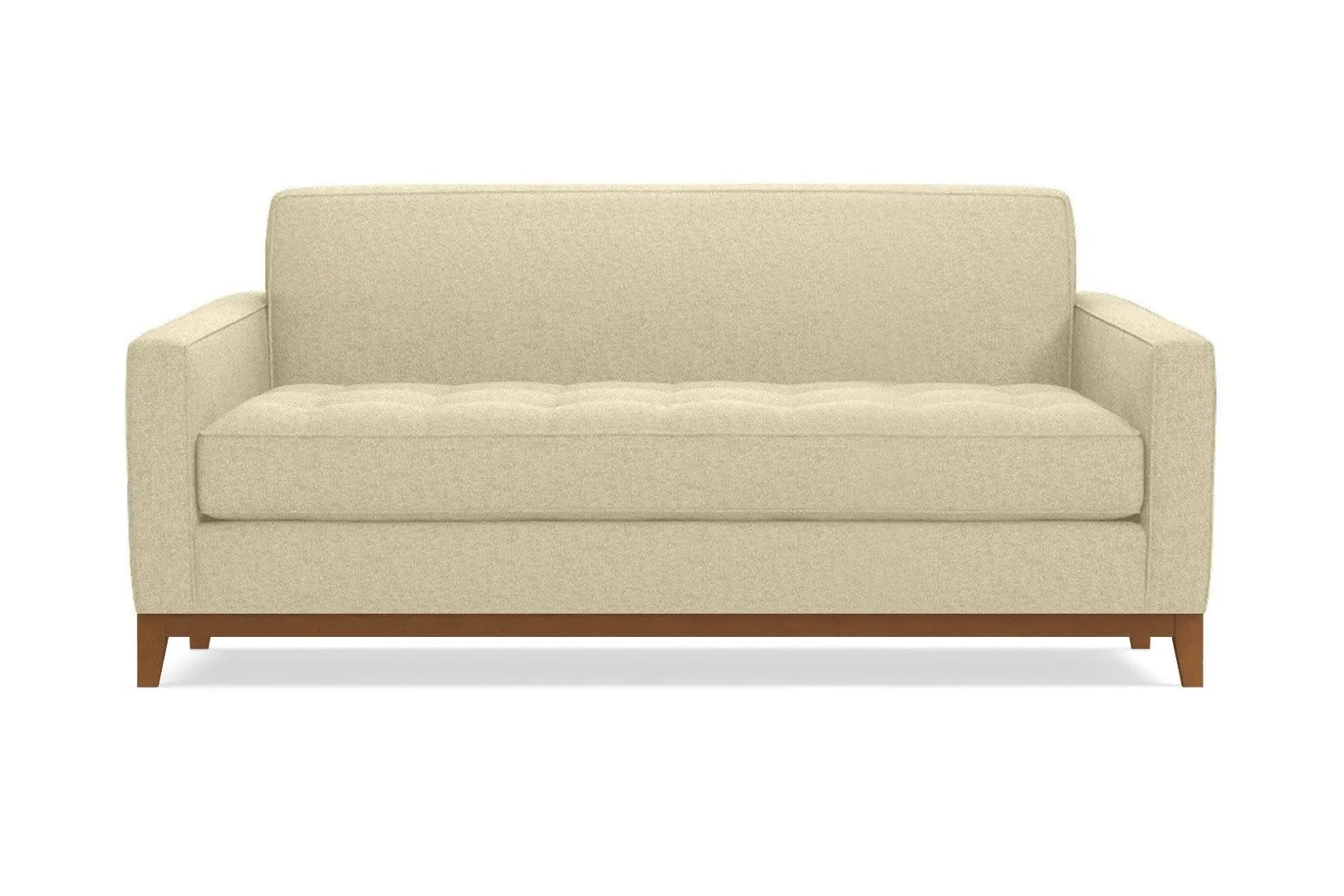 Monroe Drive Apartment Size Sofa :: Leg Finish: Pecan / Size: Apartment Size - 68"w