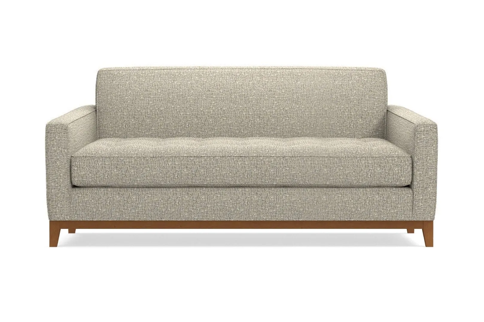 Monroe Drive Apartment Size Sofa :: Leg Finish: Pecan / Size: Apartment Size - 68"w