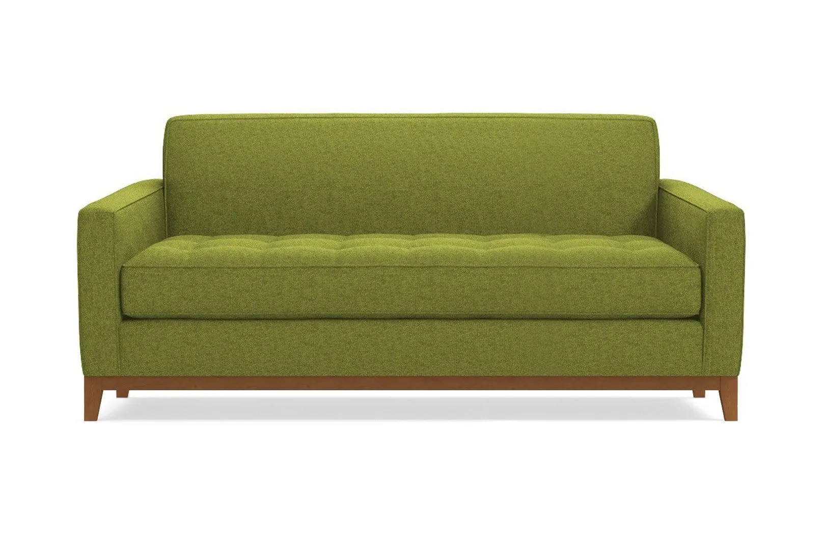 Monroe Drive Apartment Size Sofa :: Leg Finish: Pecan / Size: Apartment Size - 68"w