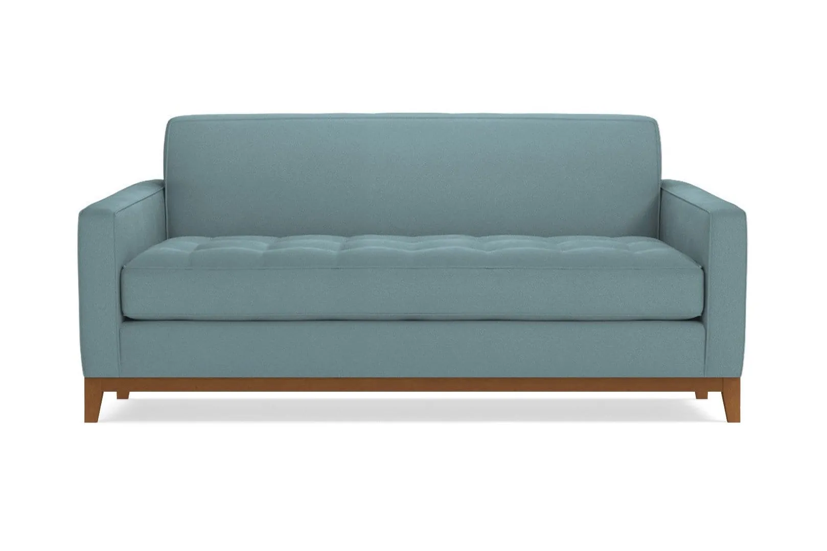 Monroe Drive Apartment Size Sofa :: Leg Finish: Pecan / Size: Apartment Size - 68"w