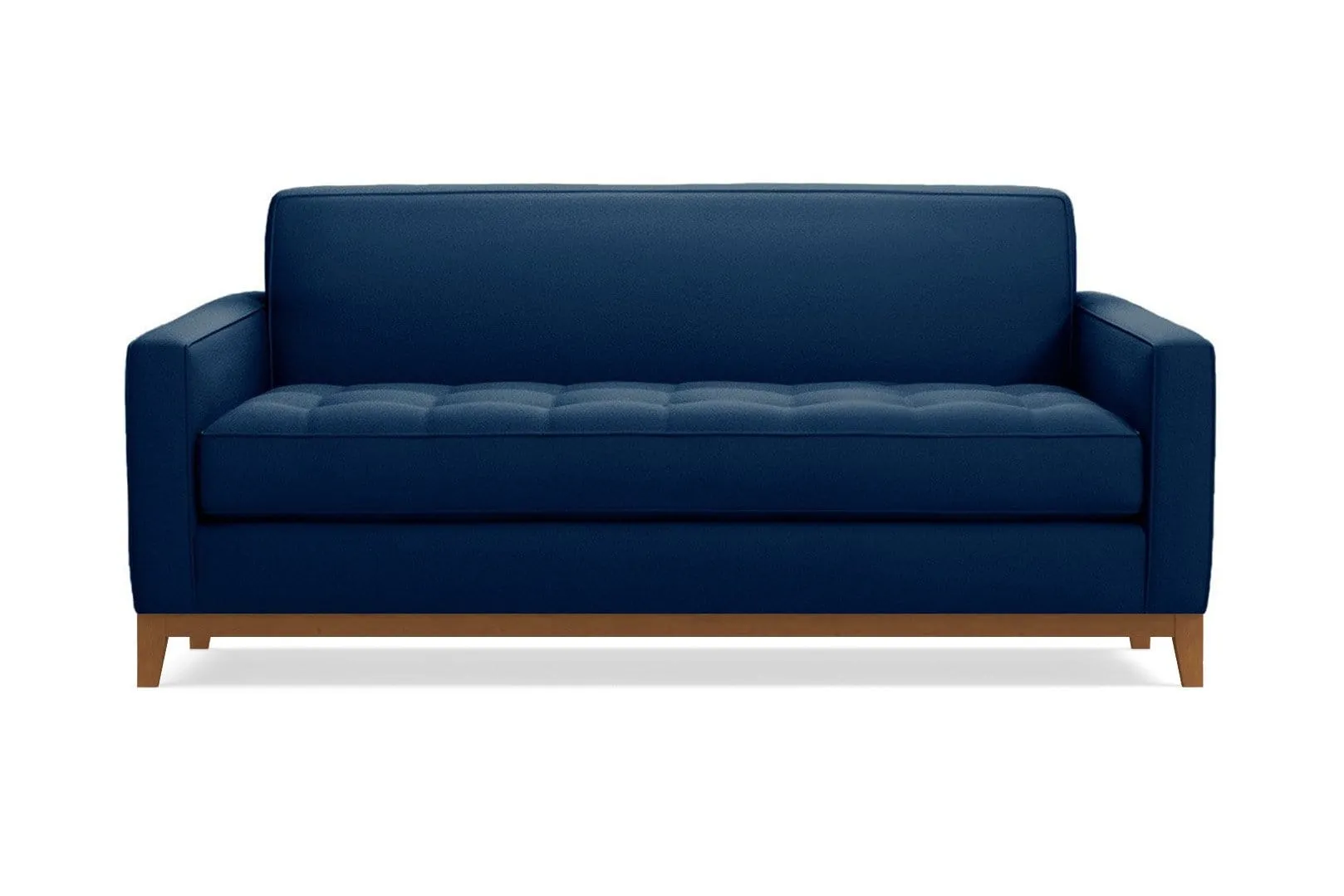 Monroe Drive Apartment Size Sofa :: Leg Finish: Pecan / Size: Apartment Size - 68"w