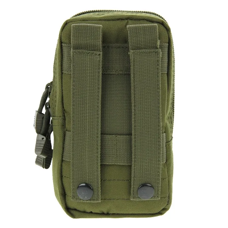 Multi-function High Density Strong Nylon Fabric Waist Bag / Camera Bag / Mobile Phone Bag, Size: 9.5 x 18.5 x 8cm (Army Green)