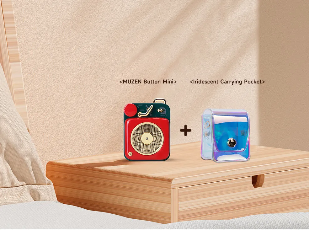 MUZEN Button Mini Candy Portable Wireless Bluetooth Speaker