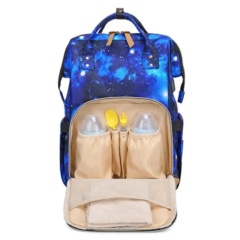 Nylon Waterproof Women's Diaper Backpacks