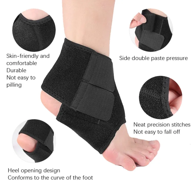 Outdoor Sports Anti-Strained Fixed Rehabilitation Ankle Support, Size: S Right