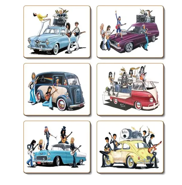 Placemats Classic Rock 36.5x27.5 cm Set of 6