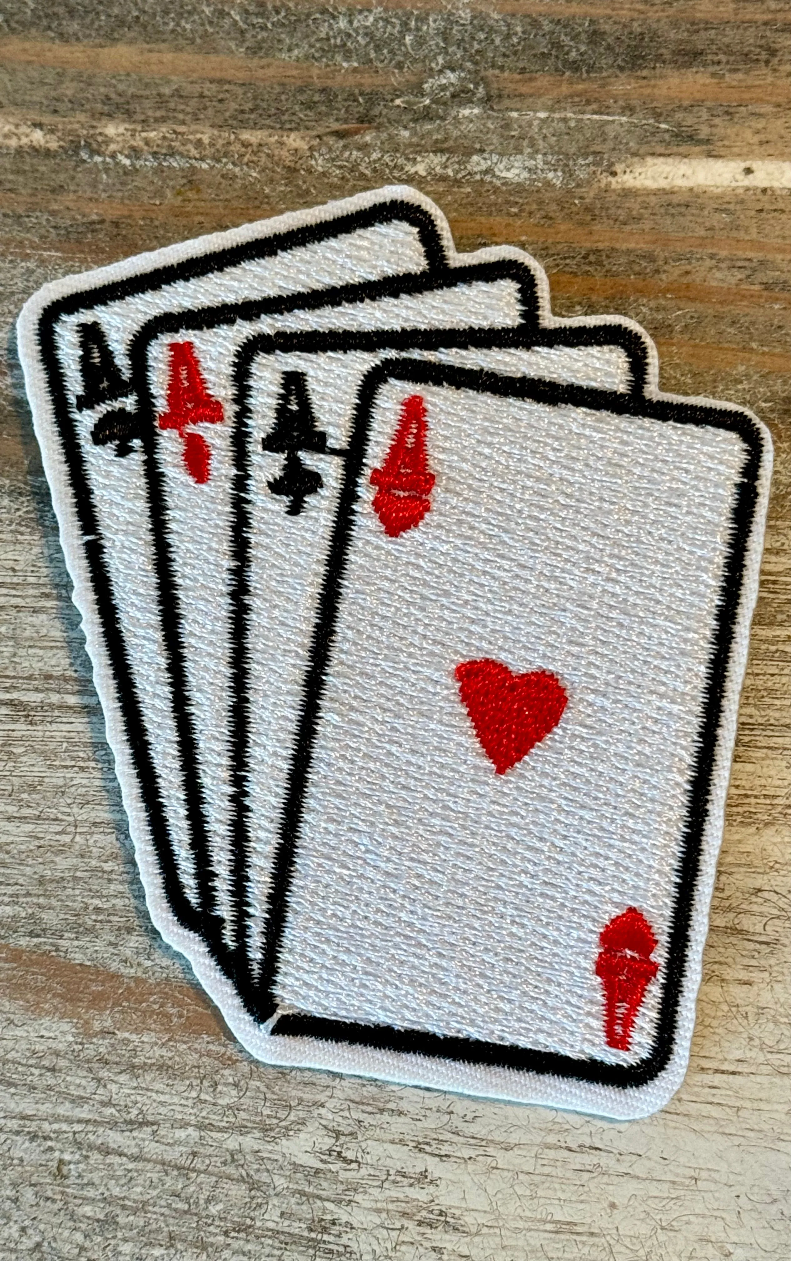 Playing Cards Iron On Patches