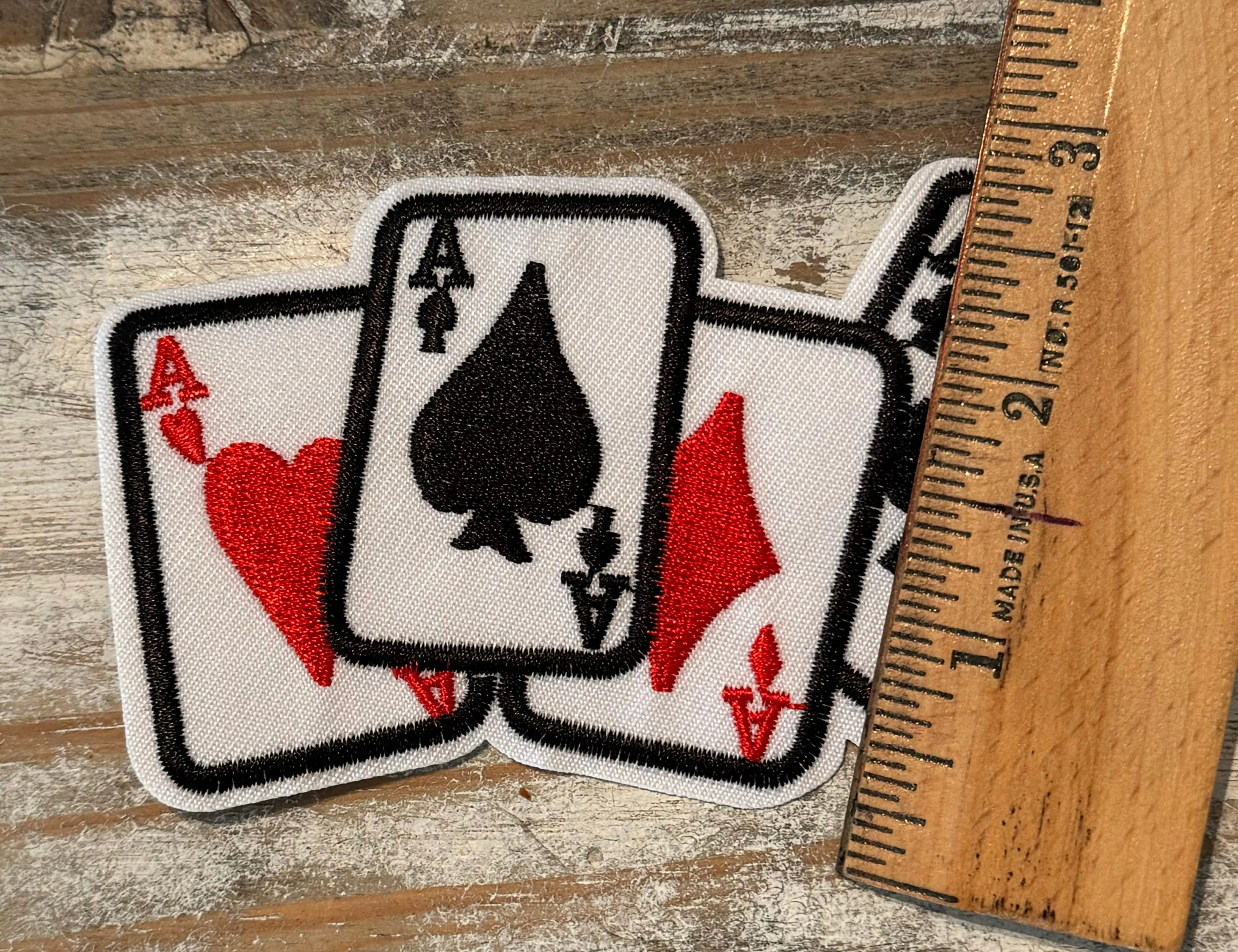 Playing Cards Iron On Patches