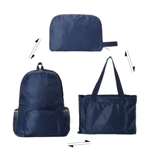 RH809 Outdoor Waterproof Folding Backpack(Navy Blue)