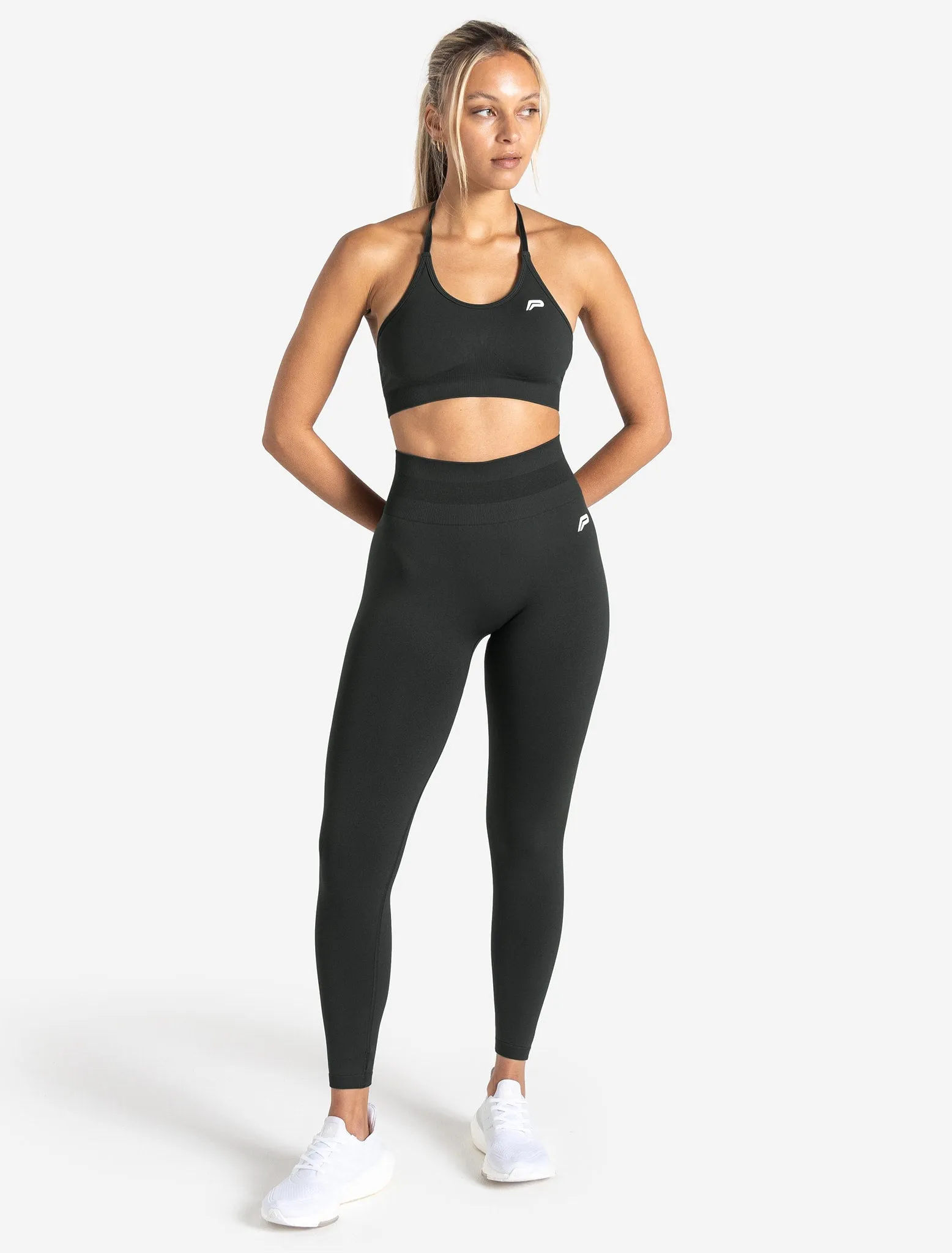 Scrunch Seamless Sports Bra - Woodland Grey