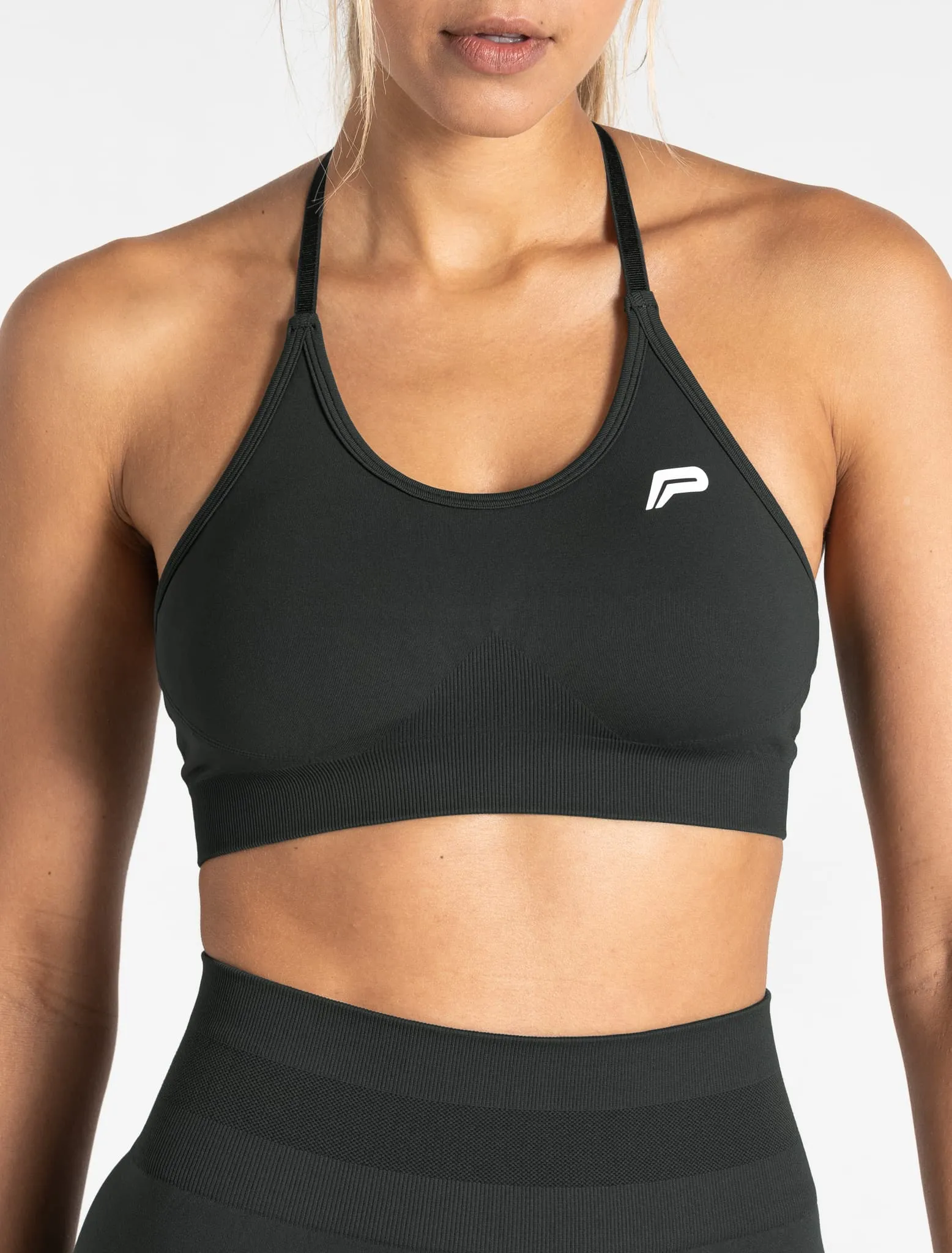 Scrunch Seamless Sports Bra - Woodland Grey